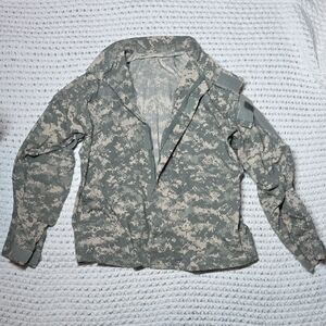 Military Combat Utility Jacket - ACU Digital Camouflage Like New